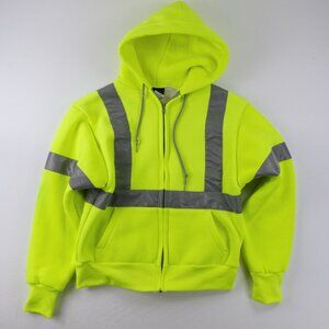 VTG Camber Zip Up Hoodie Thermal Lined Winter Jacket 3m Hi Vis Sz. SMALL $190